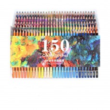 Lot de 150 crayons d'aquarelle professionnels pour le coloriage le dessin l'ombrage